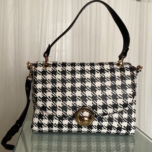 Liu Jo Black and Houndstooth Shoulder/Crossbody BRAND NEW bag!
